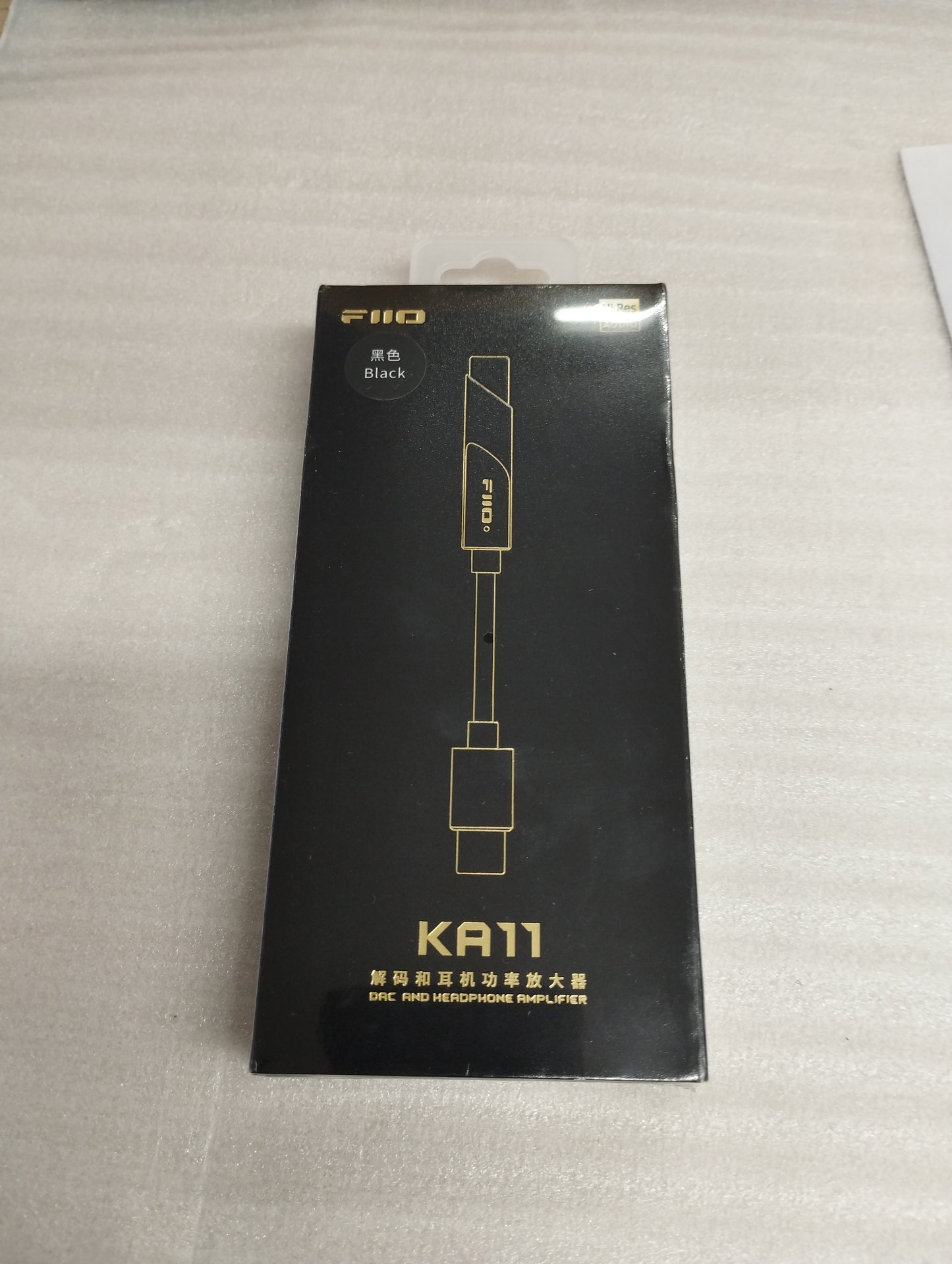 FiiO KA11 USB Dongle DAC and Amp (USB-C, Black) USB-C, Black