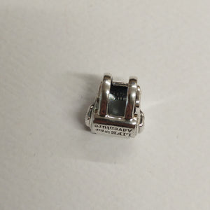 Pandora Adventure Backpack Charm Sterling silver