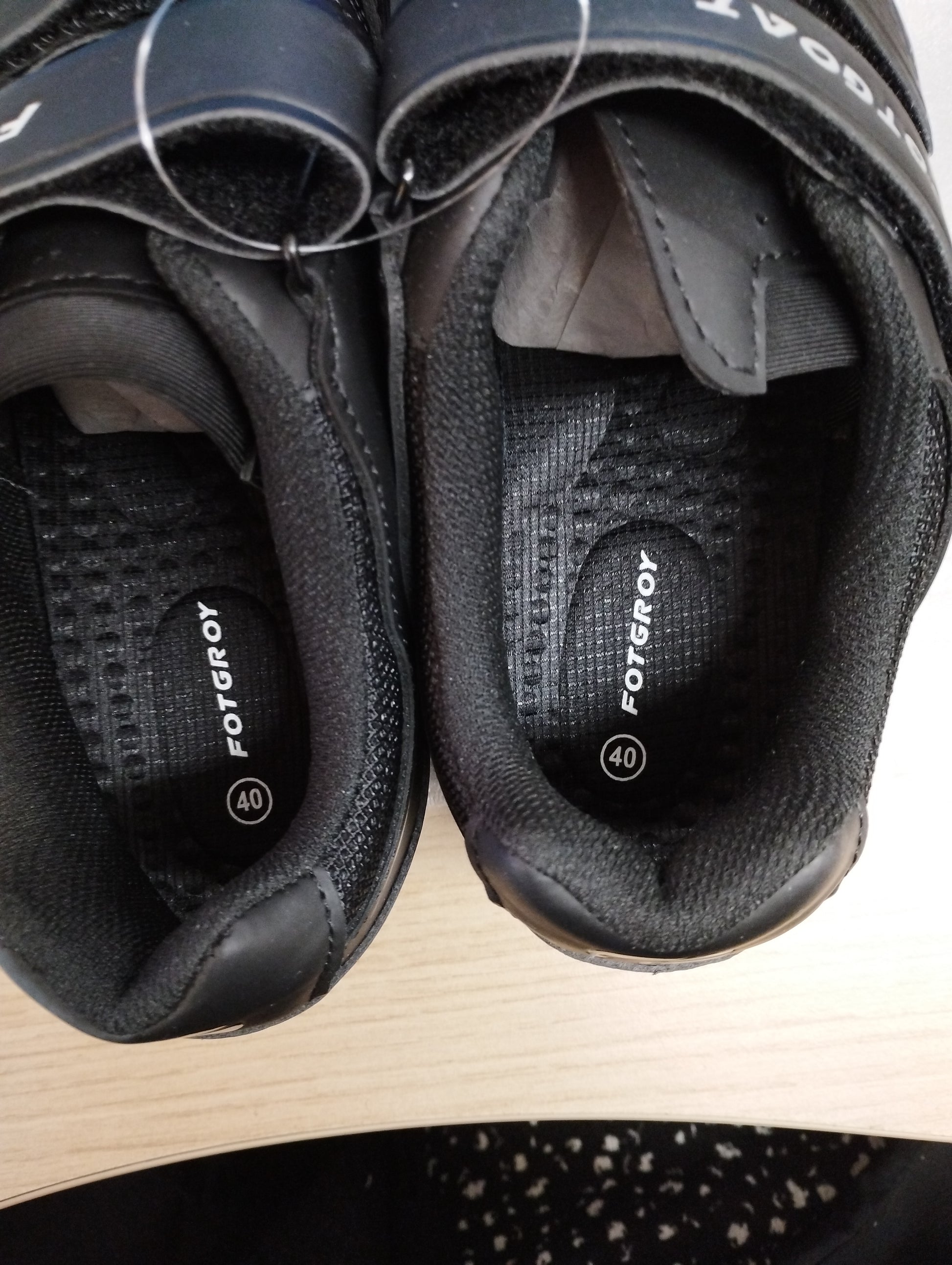 Fotgroy Cycling Shoes- UK6-250MM-BLACK