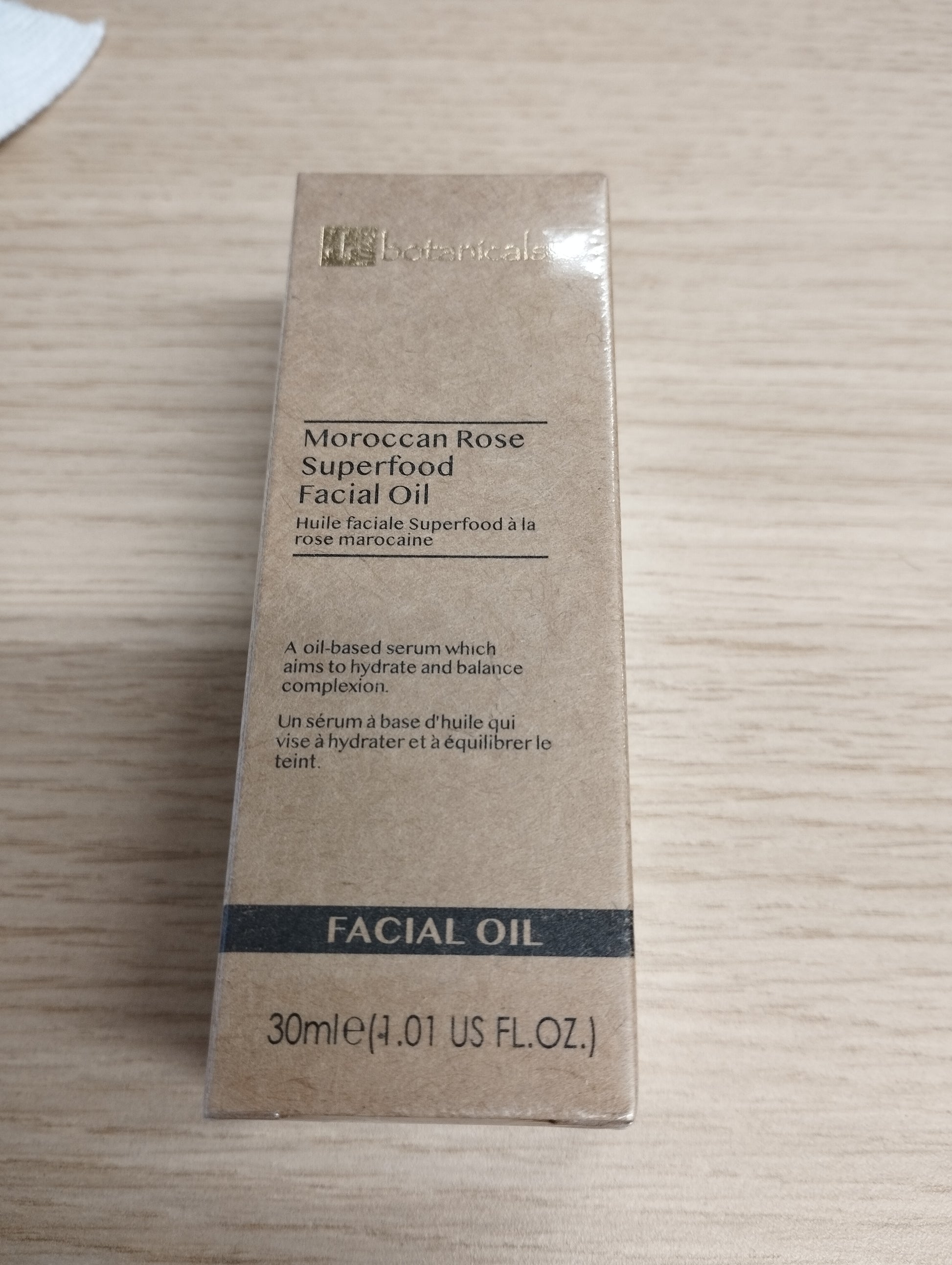 Dr Botanicals moroccan rose superfood facial oil - 30ml