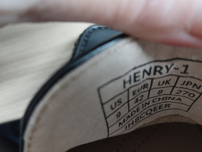 Bruno Marc Mens Loafers- UK 8 - black