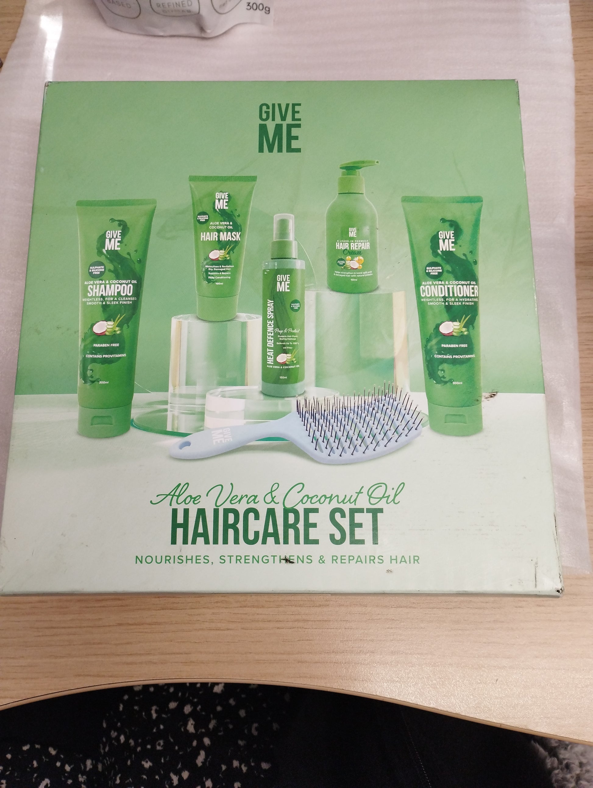 Give Me Full Hair Care Essentials Gift Set - Aloe Vera & Coconut Oil