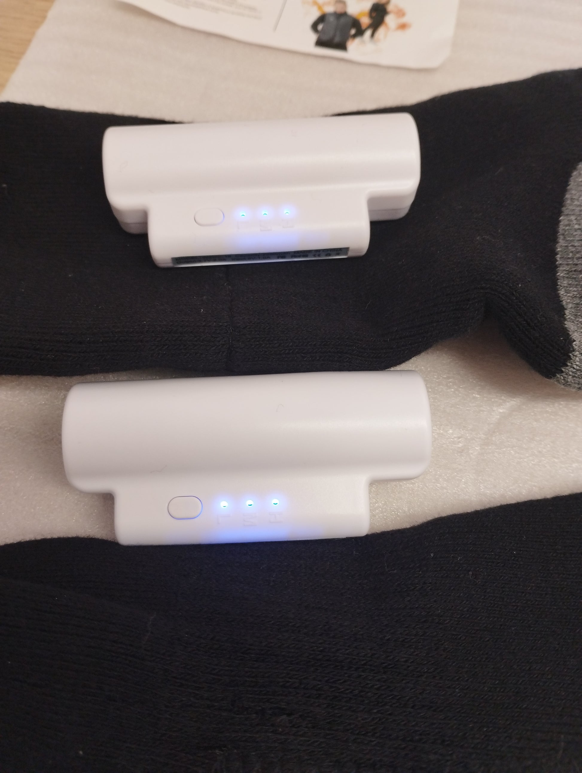 Heatexapparel Heated Socks-BLACK-SMALL