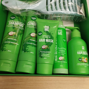 Give Me Full Hair Care Essentials Gift Set - Aloe Vera & Coconut Oil