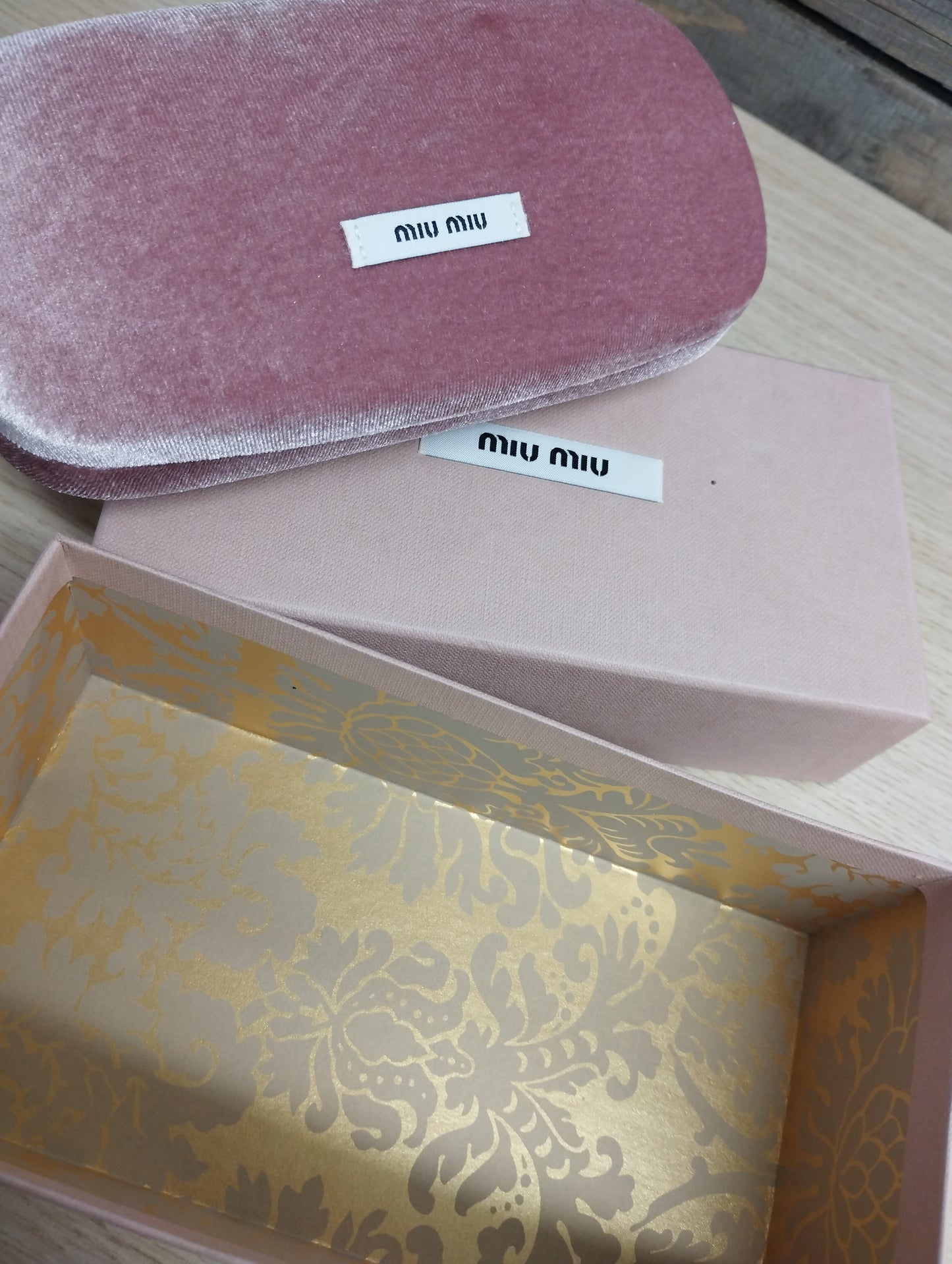 MIU MIU SMU03T REVEAL Glitter Half Rim Sunglasses Black Made in Italy