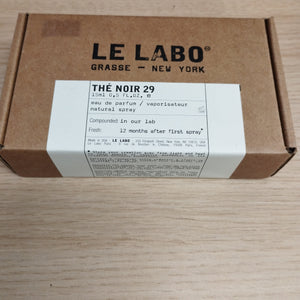 Le Labo THÉ NOIR 29 eau de parfum 15ml
