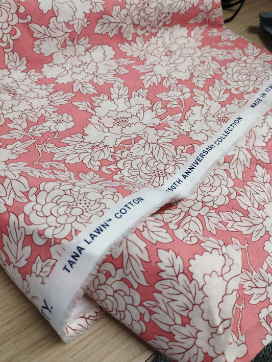 LIBERTY Tana Lawn cotton Fabric 150TH anniversary collection 1m