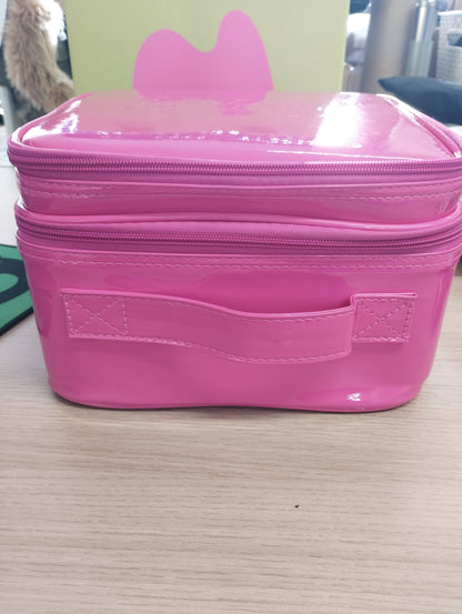 Made by mitchell Medium Makeup Case Hot Pink