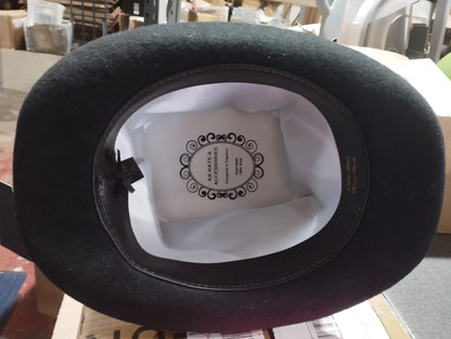 AB HATS 100% Wool hat Black 6"