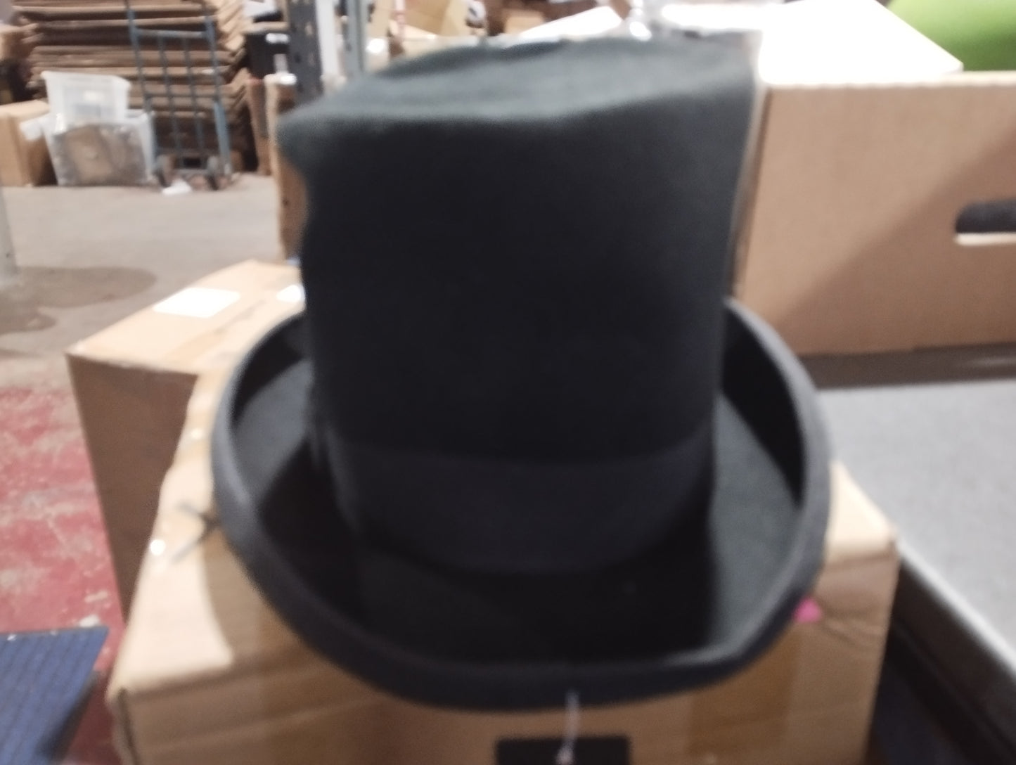 AB HATS 100% Wool hat Black 6"