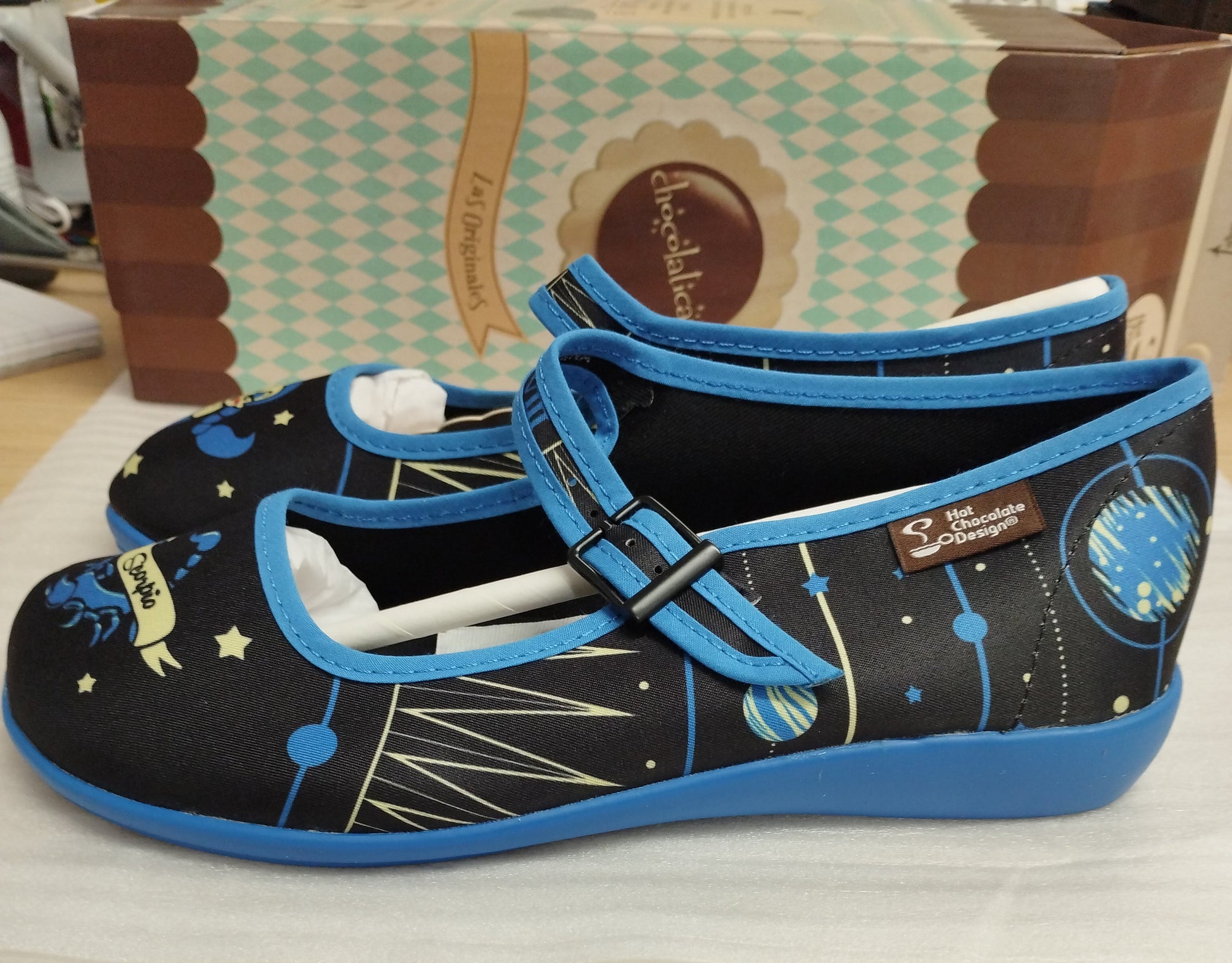 Hot Chocolate Design Scorpio Mary Janes- UK3