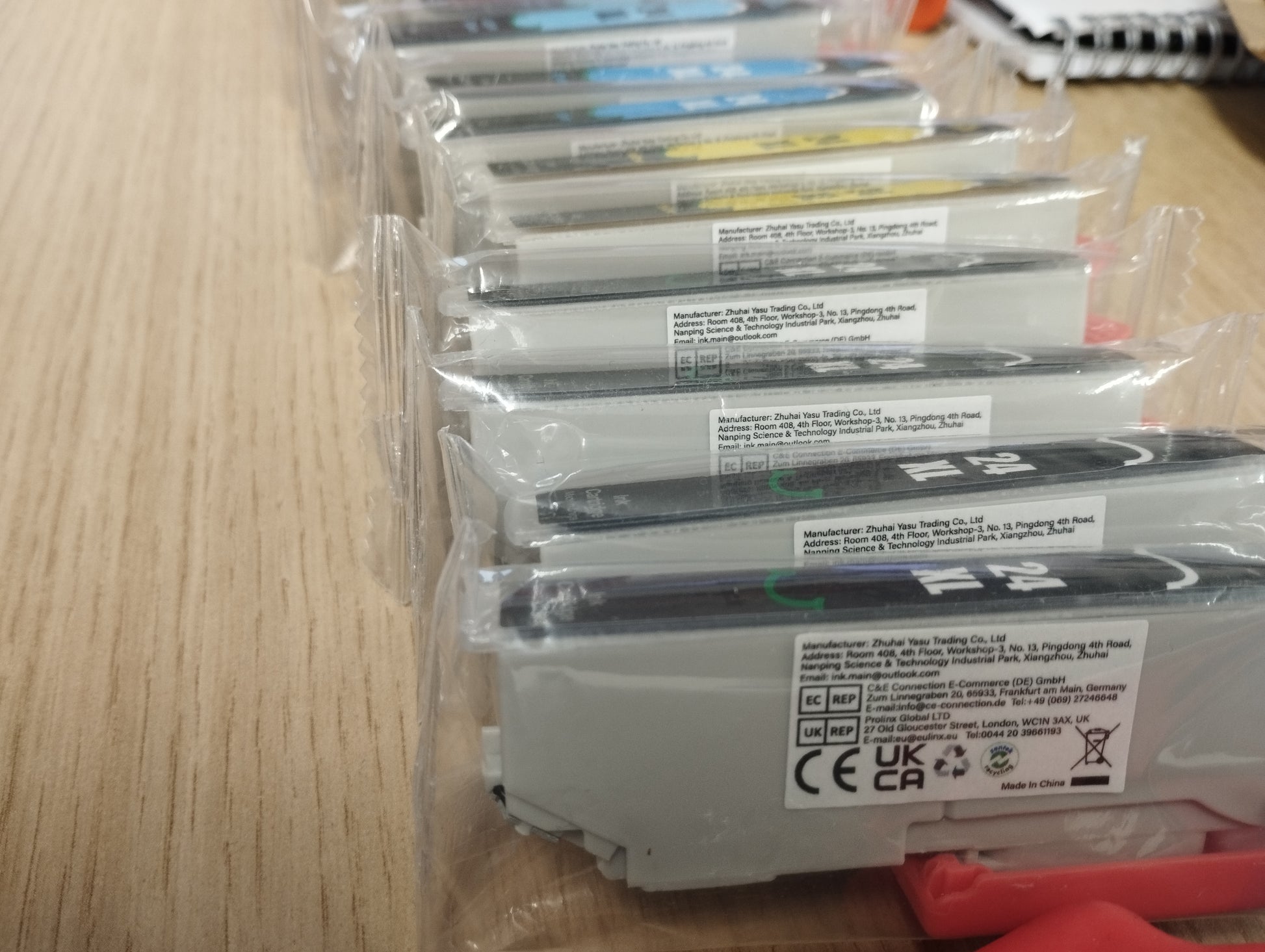LxTek 14pk 24xl ink cartridges