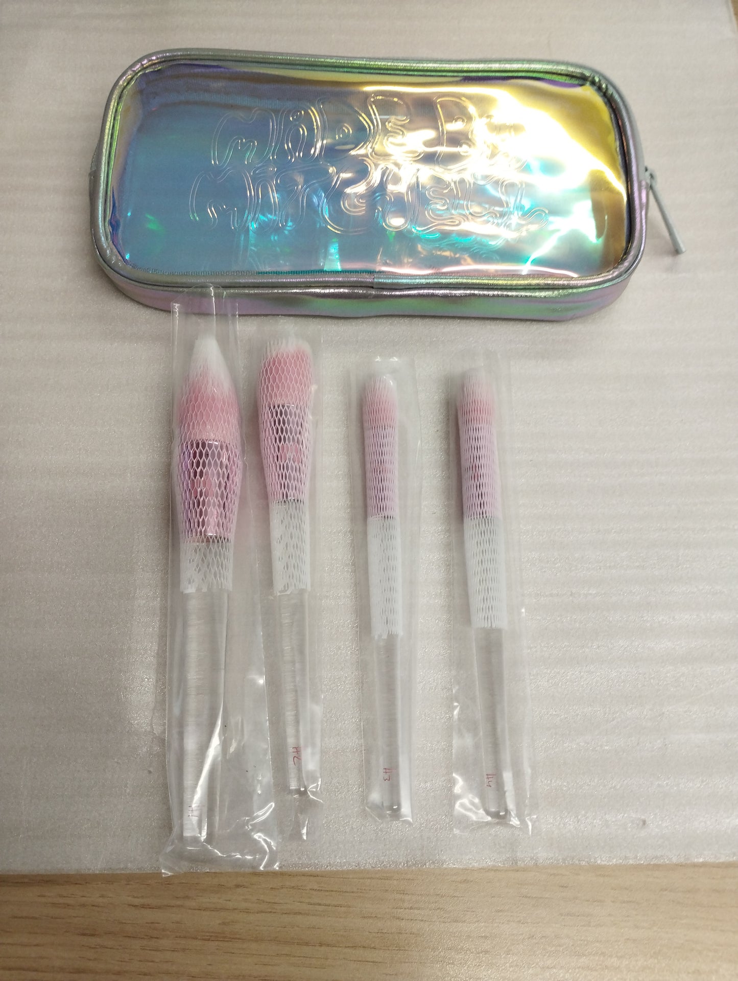 Made By Mitchell- Hollipop 4pc Makeup Brush Set