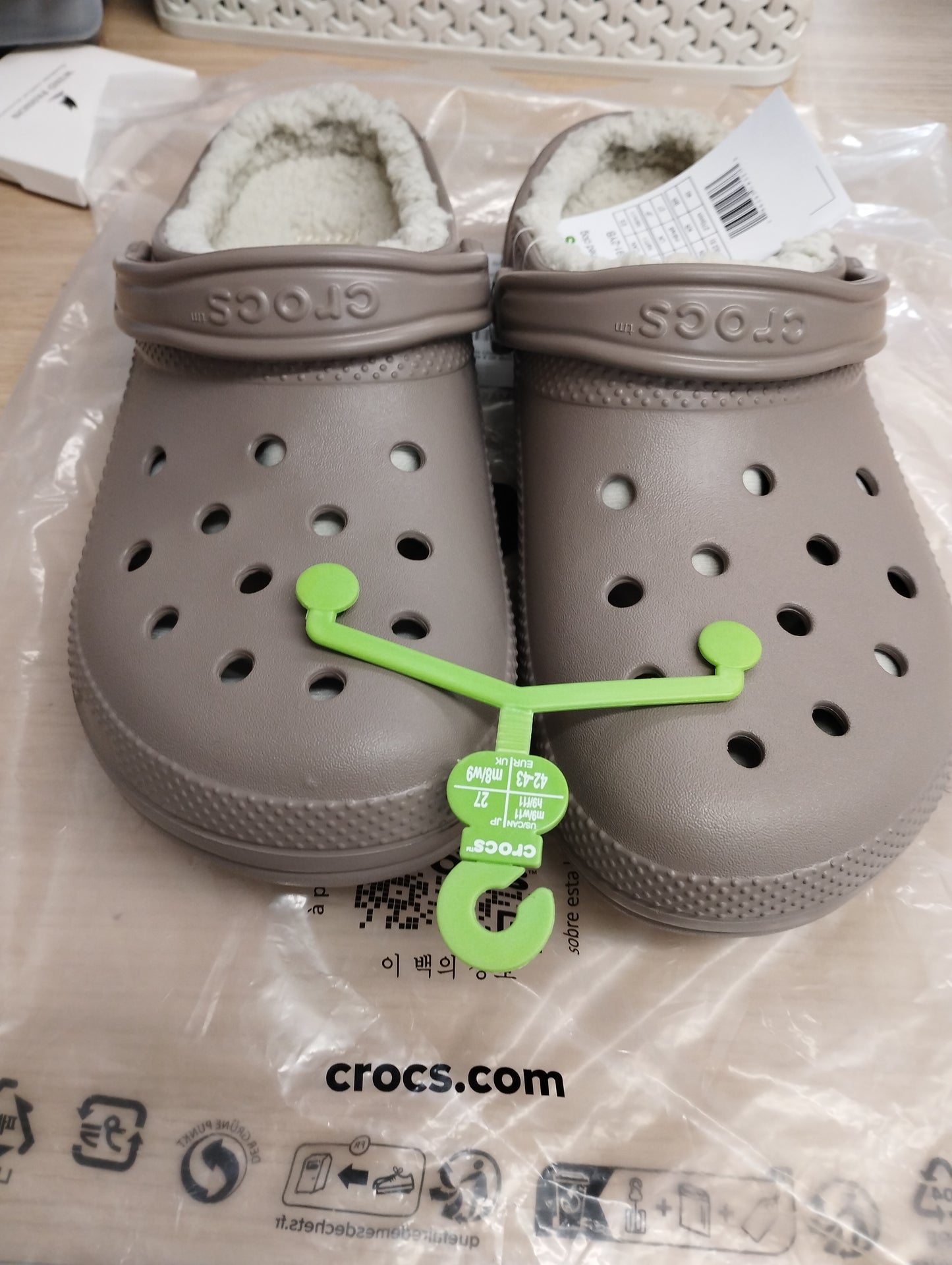 Crocs Classic Lined Clog- various sizes