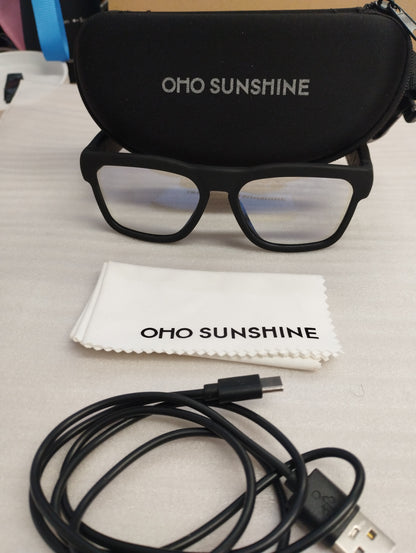 OhO Smart Glasses,Polarized Sunglasses with Bluetooth Speaker
