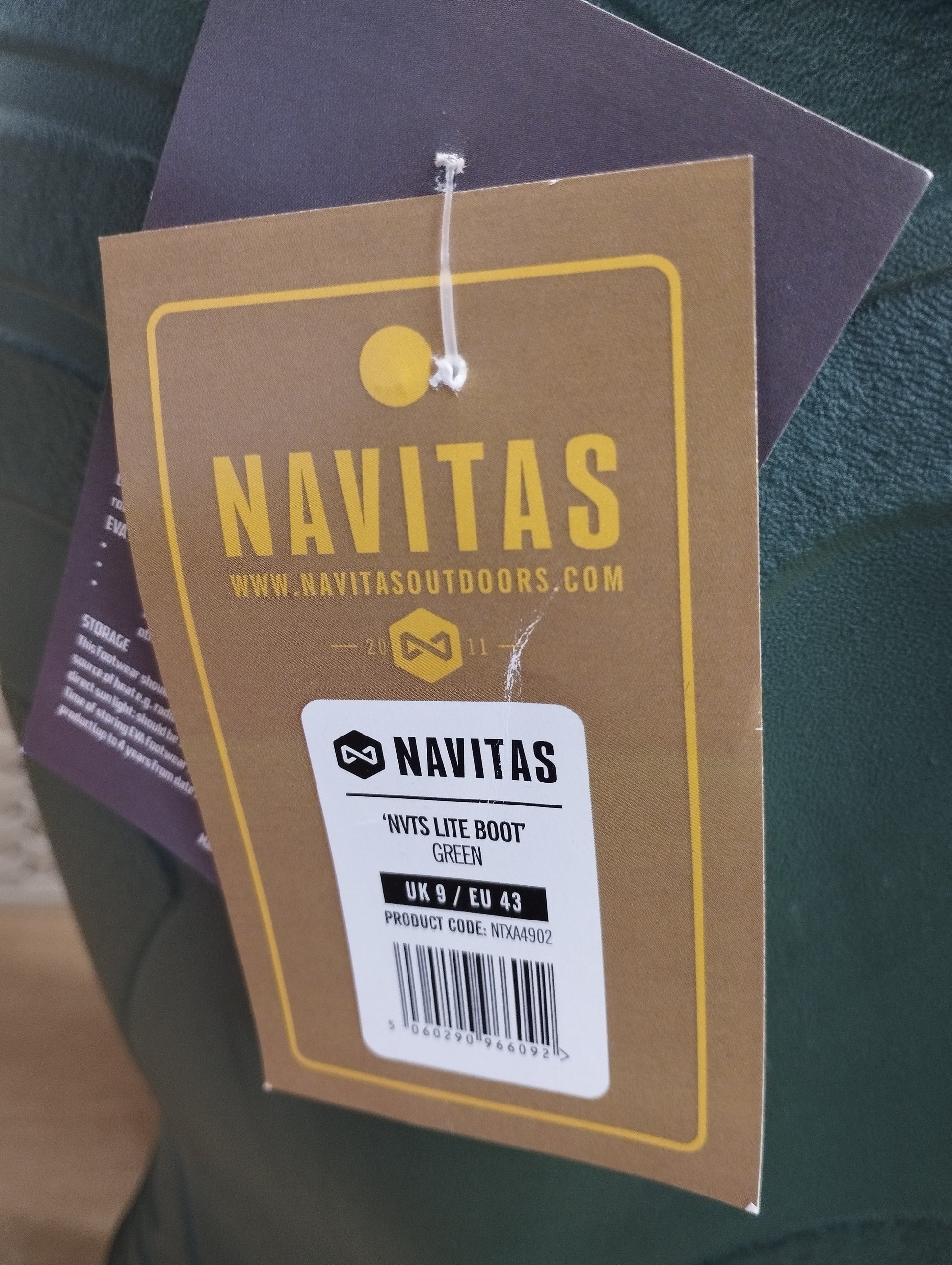 Navitas Lite Insulated welly boots-uk9