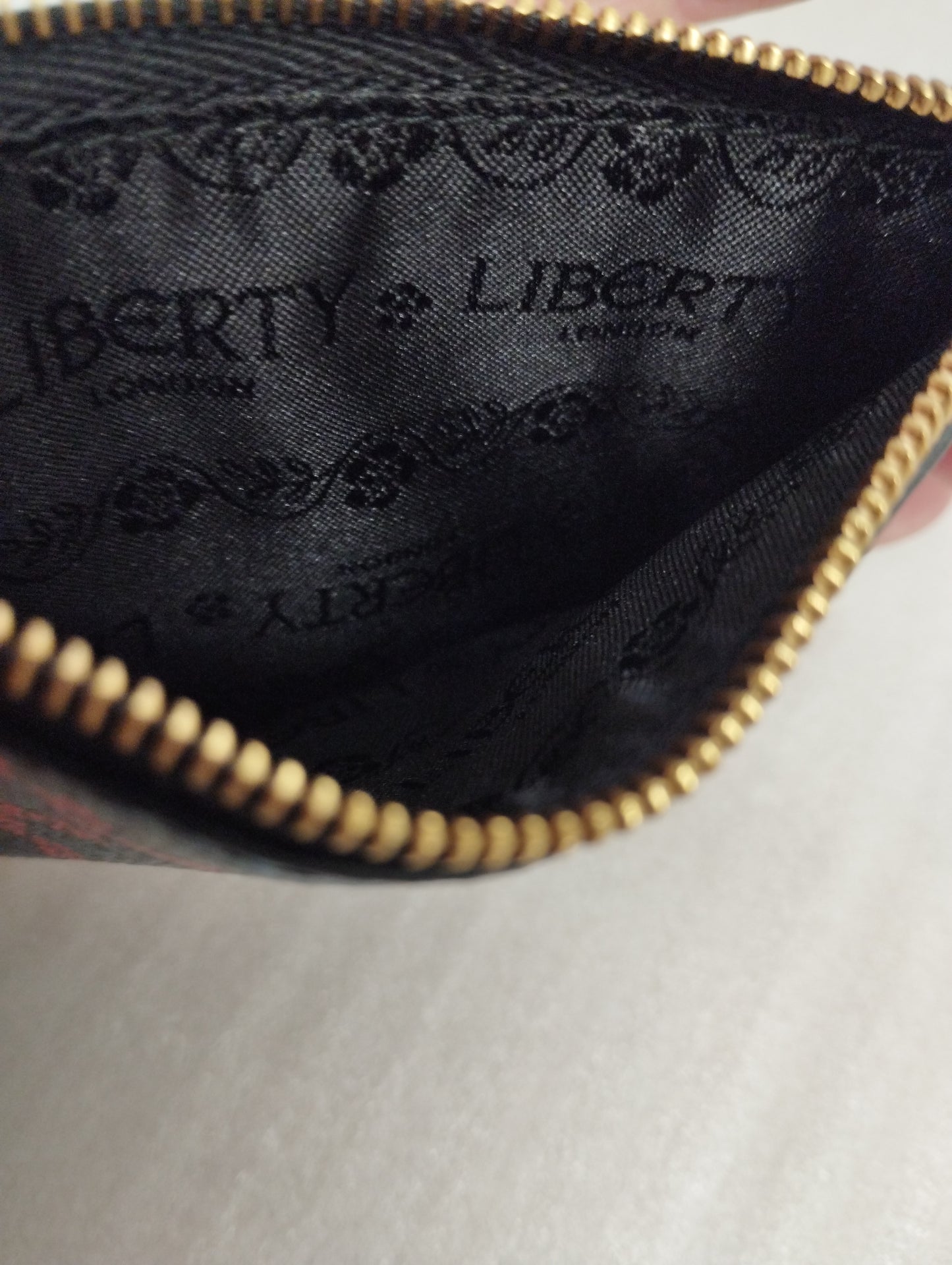 LIBERTY Dawn Iphis Zipped Card Case RRP£95