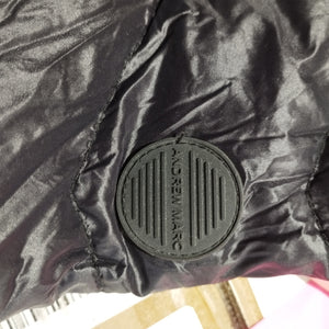 Andrew Marc long down coat Black Womens Medium