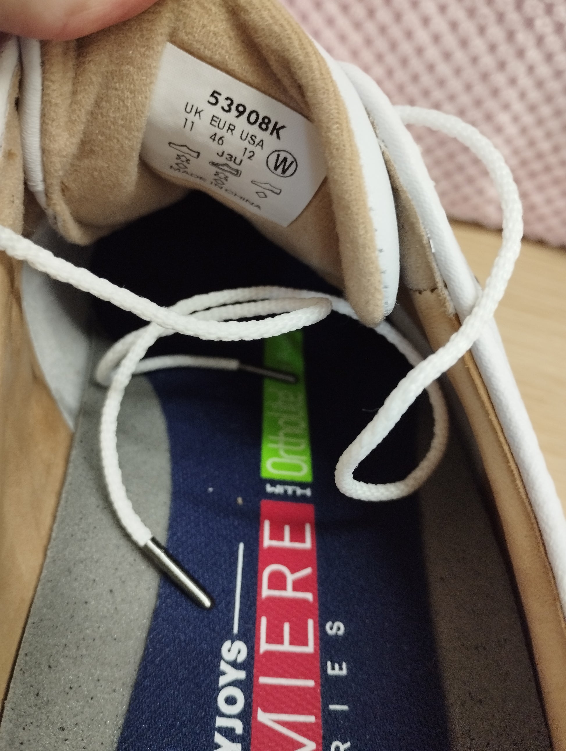 FootJoy Premiere Series Mens Golf Shoes White/White/Light Grey Wilcox-UK11