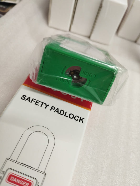 Lockout Tagout Safety Padlock Green