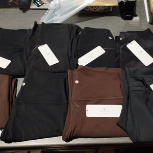 Joblot Of 24 MIXED Branded gym leggings/trousers asstd sizes styles & brands