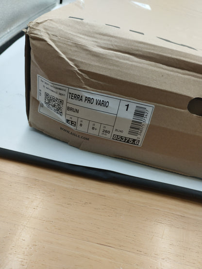 AIGLE 1853 Terra Pro Vario Farming boot suitable for wide calves and feet-UK8 BROWN