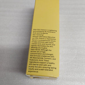 GLEAMIN 15% Vitamin C Superactive Serum-30ml