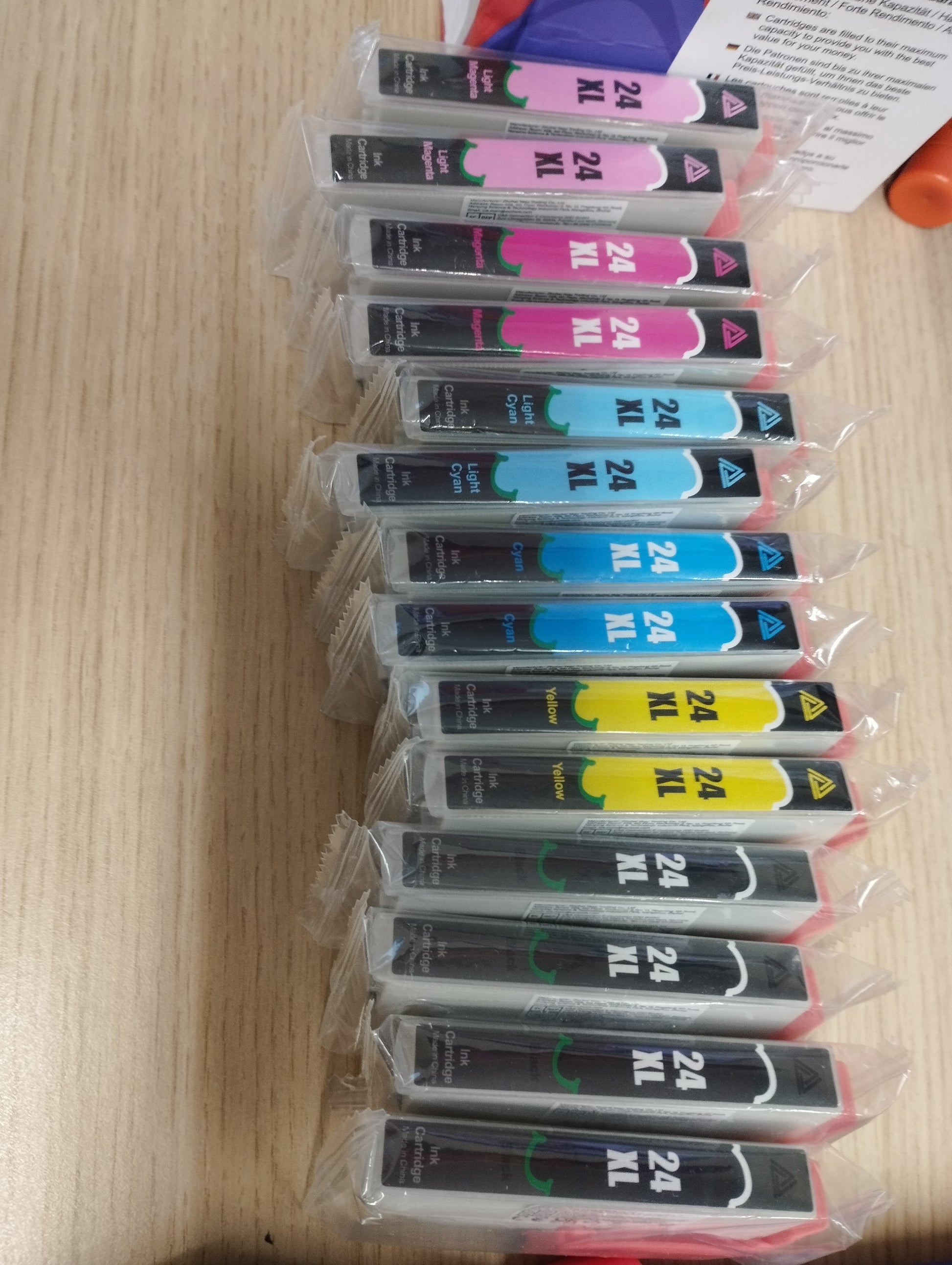 LxTek 14pk 24xl ink cartridges