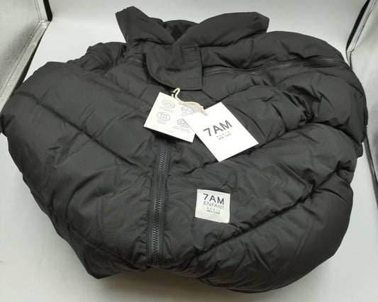 7AM CAR SEAT COVER COCOON-BLACK 0-12MONTHS