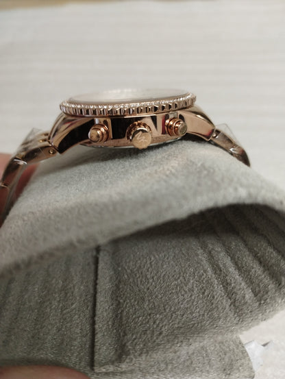 Michael Kors Mini Bryant Pavé Rose Gold-Tone Watch