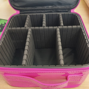 Made by mitchell Medium Makeup Case Hot Pink