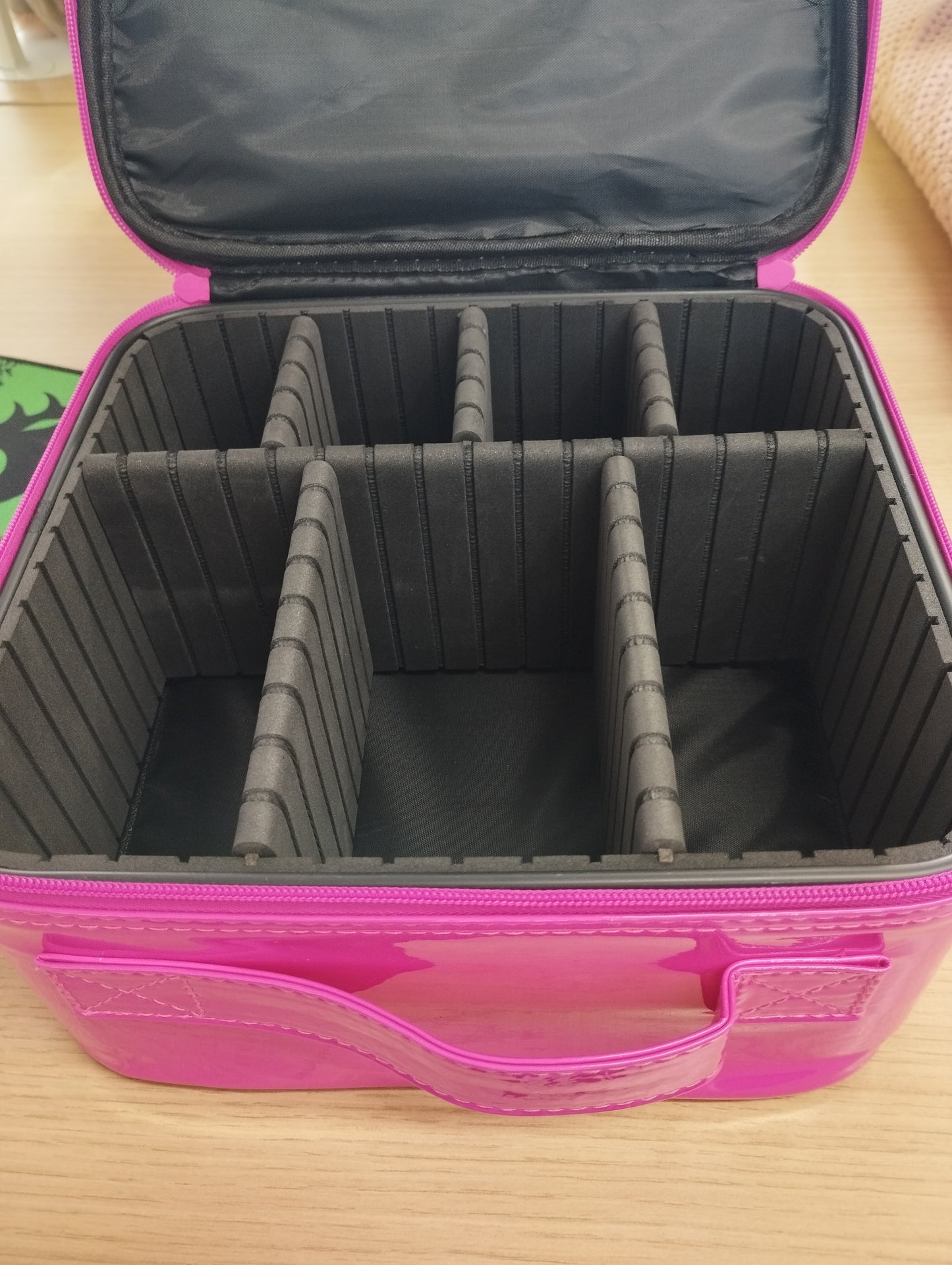 Made by mitchell Medium Makeup Case Hot Pink