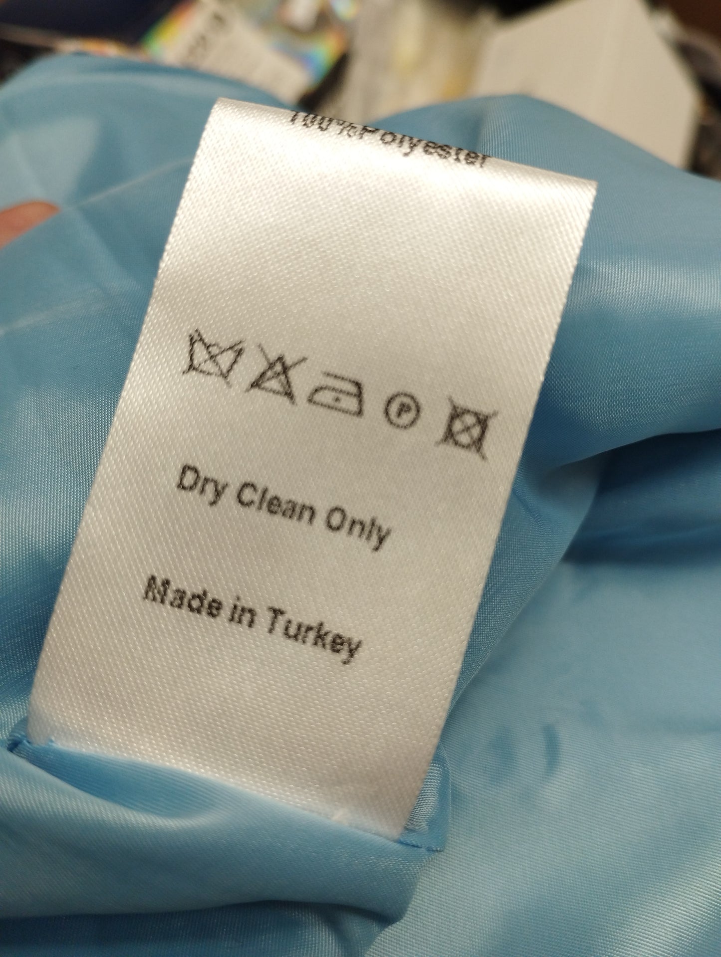 Karen Millen Tweed Denim Mix A Line Dress-UK8