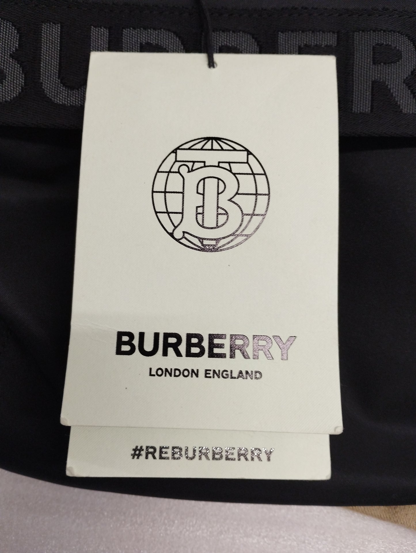 Burberry Sonny nylon bum bag -BLACK