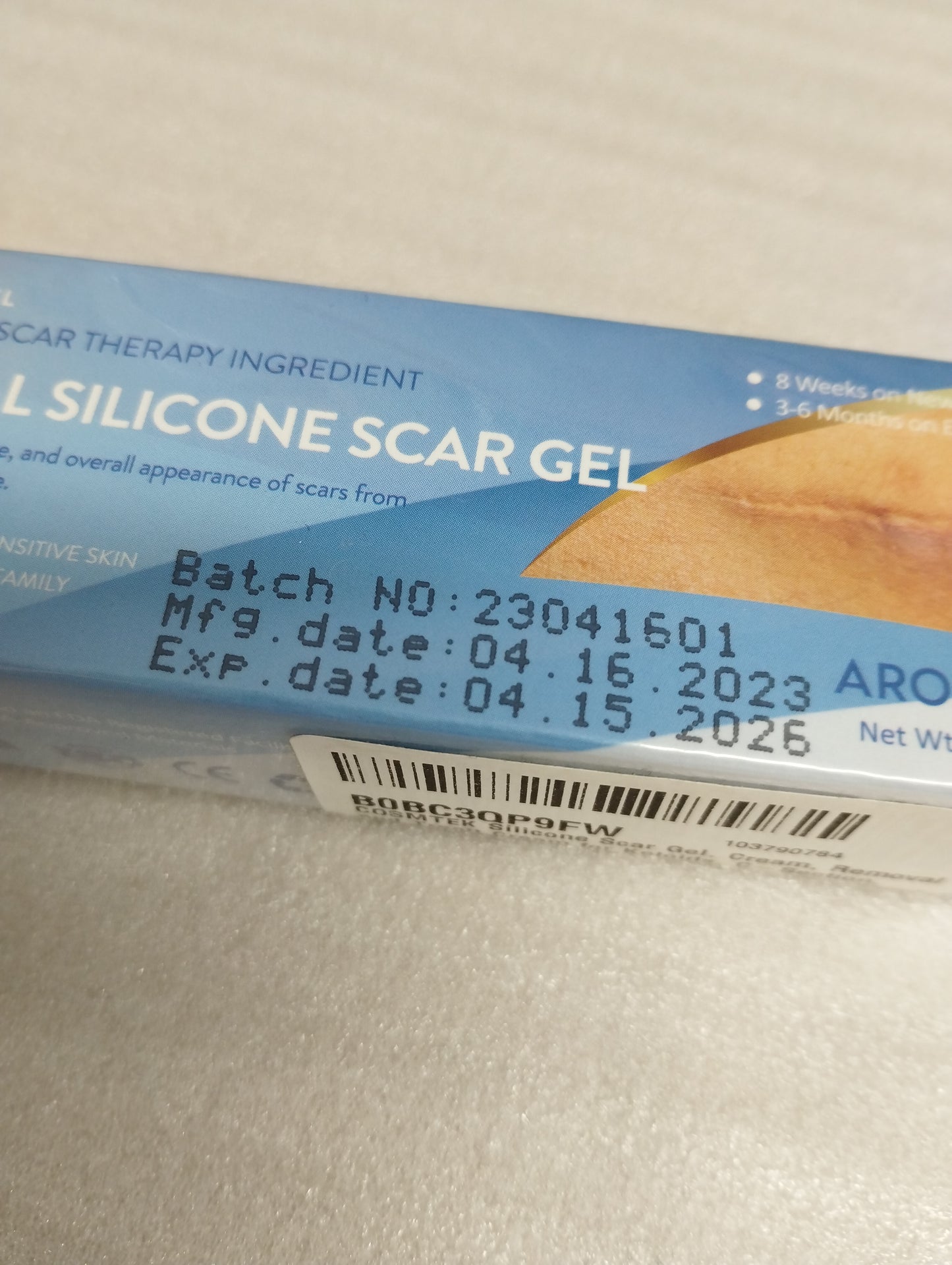 Aroamas Advanced Medical-Grade Silicone Scar Gel-30G