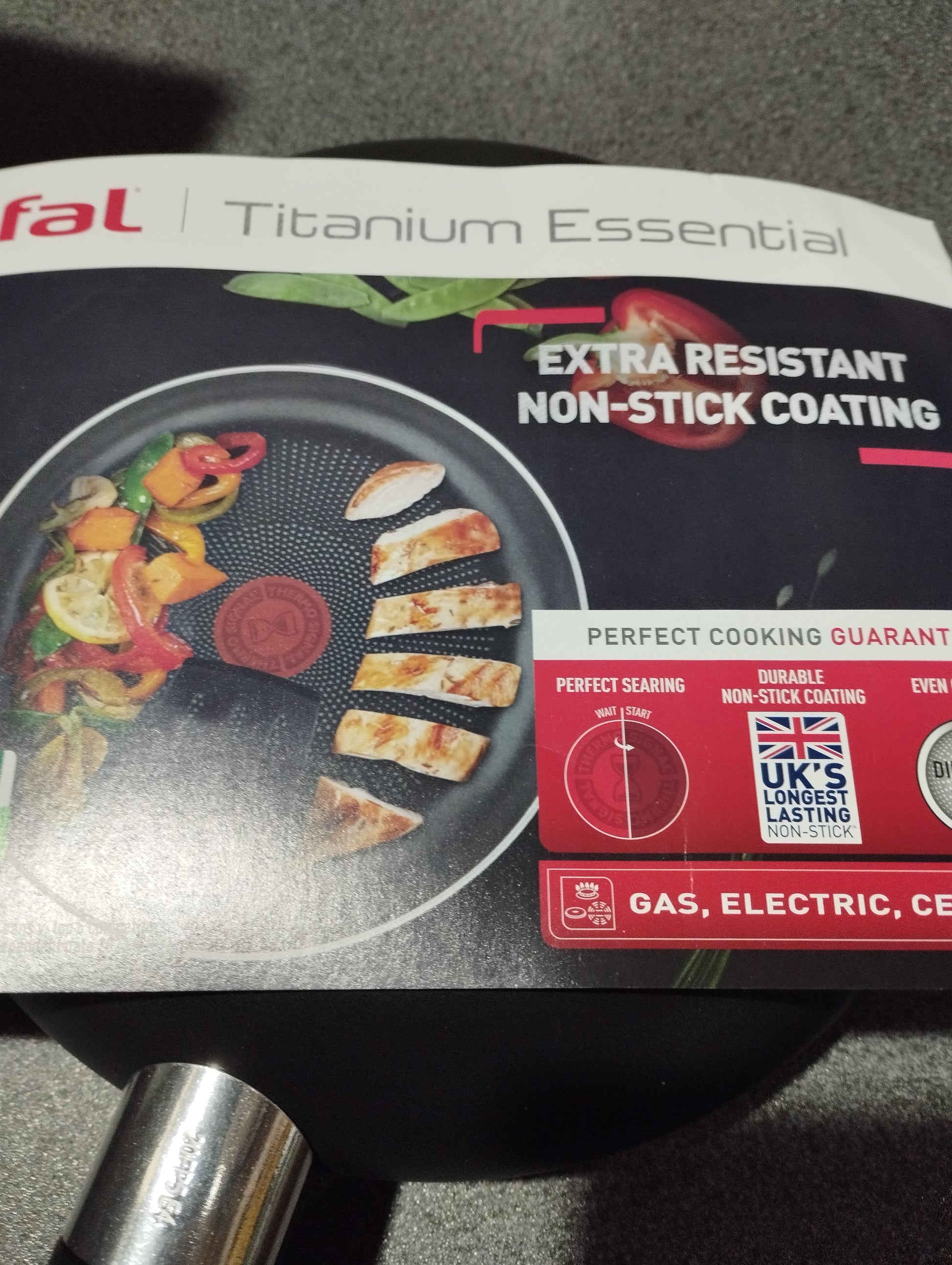 Tefal 20cm Titanium Frying Pan