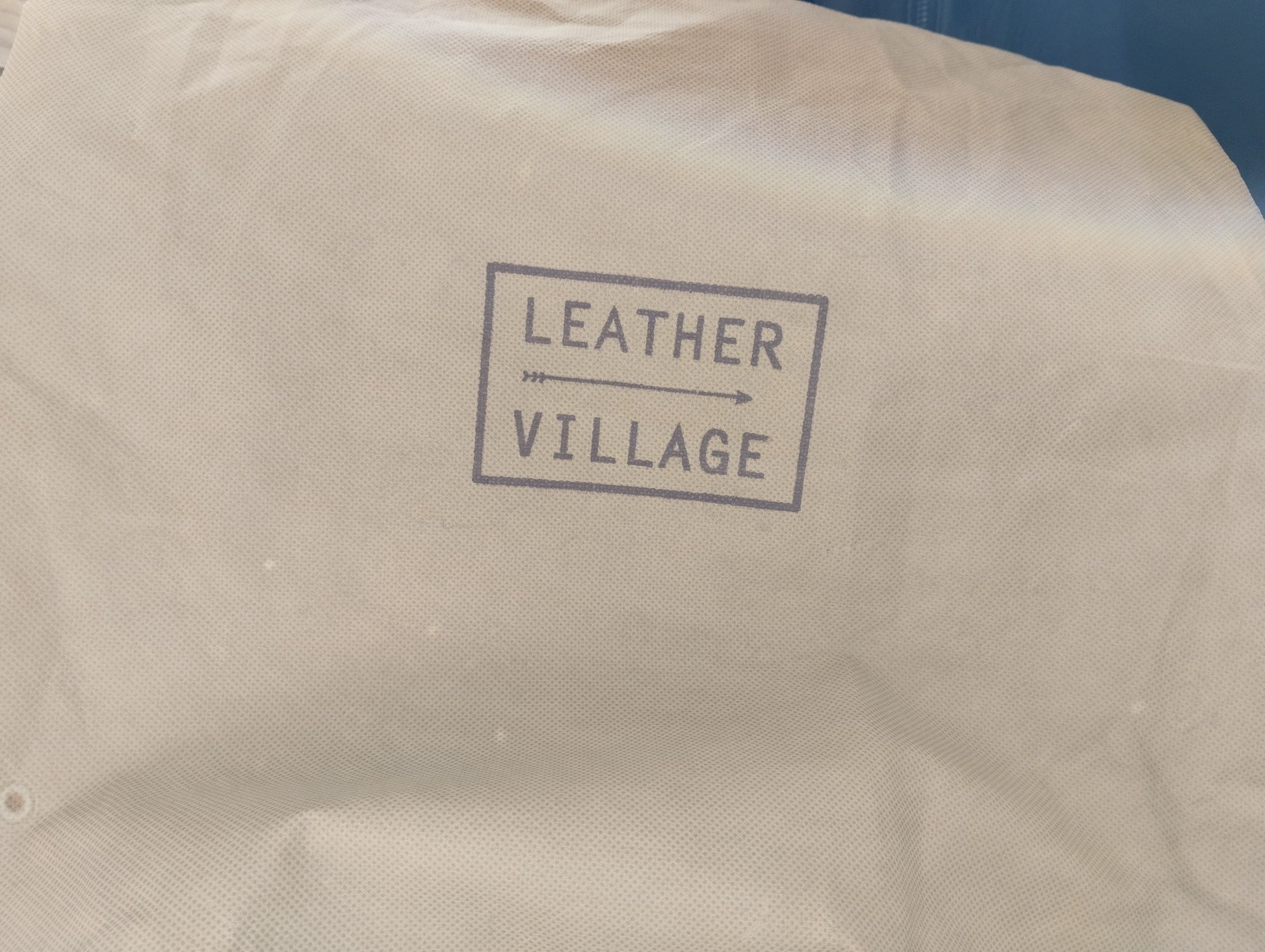 Leather Village Toiletry Bag - Brown