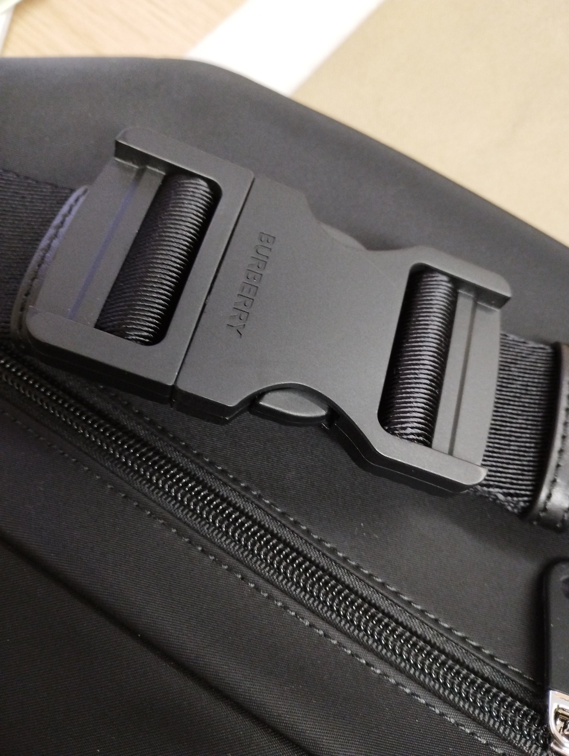 Burberry Sonny nylon bum bag -BLACK