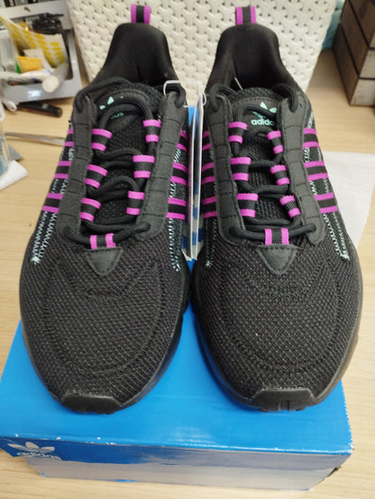 Adidas Originals Women's Black Pink HAIWEE Sneakers-UK5.5