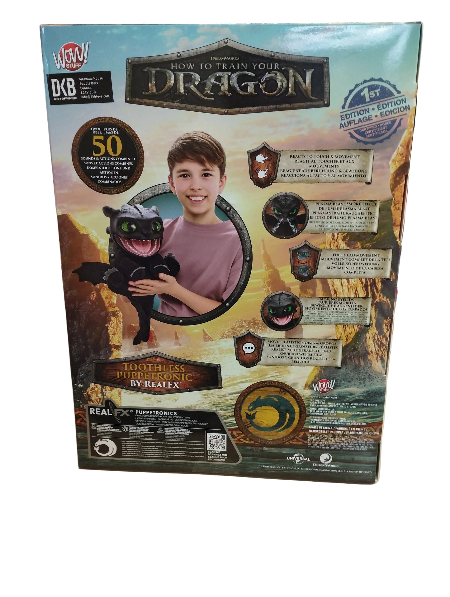 Toothless Puppetronic by RealFX