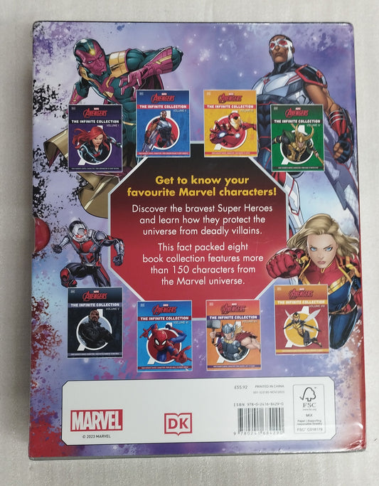 Marvel Avengers The Infinite Collection 1-8 Books Collection Box - Ages 5-7