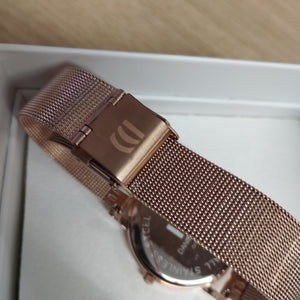 Danish Design Urban London Watch - Rose Gold/Black