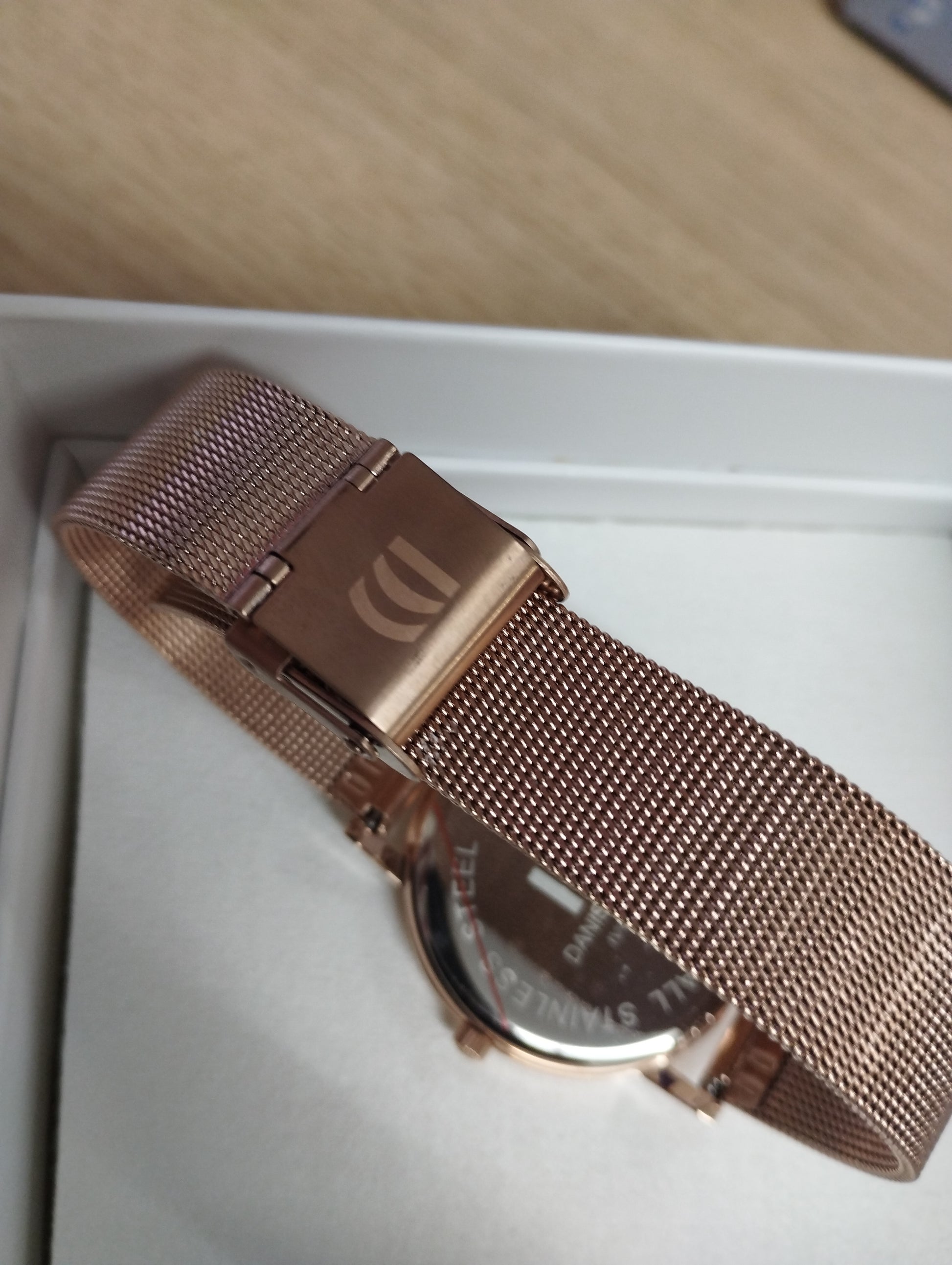 Danish Design Urban London Watch - Rose Gold/Black