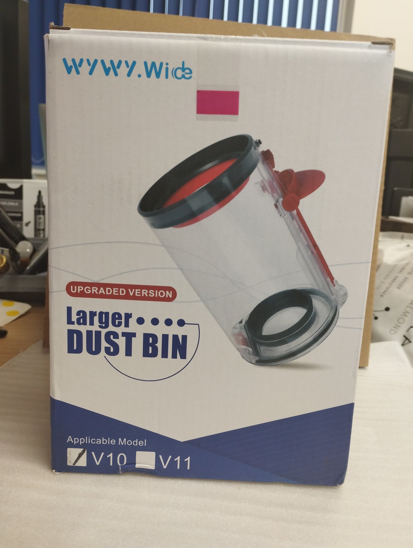 WYWY.WIDE Upgraded Version Larger DustBin