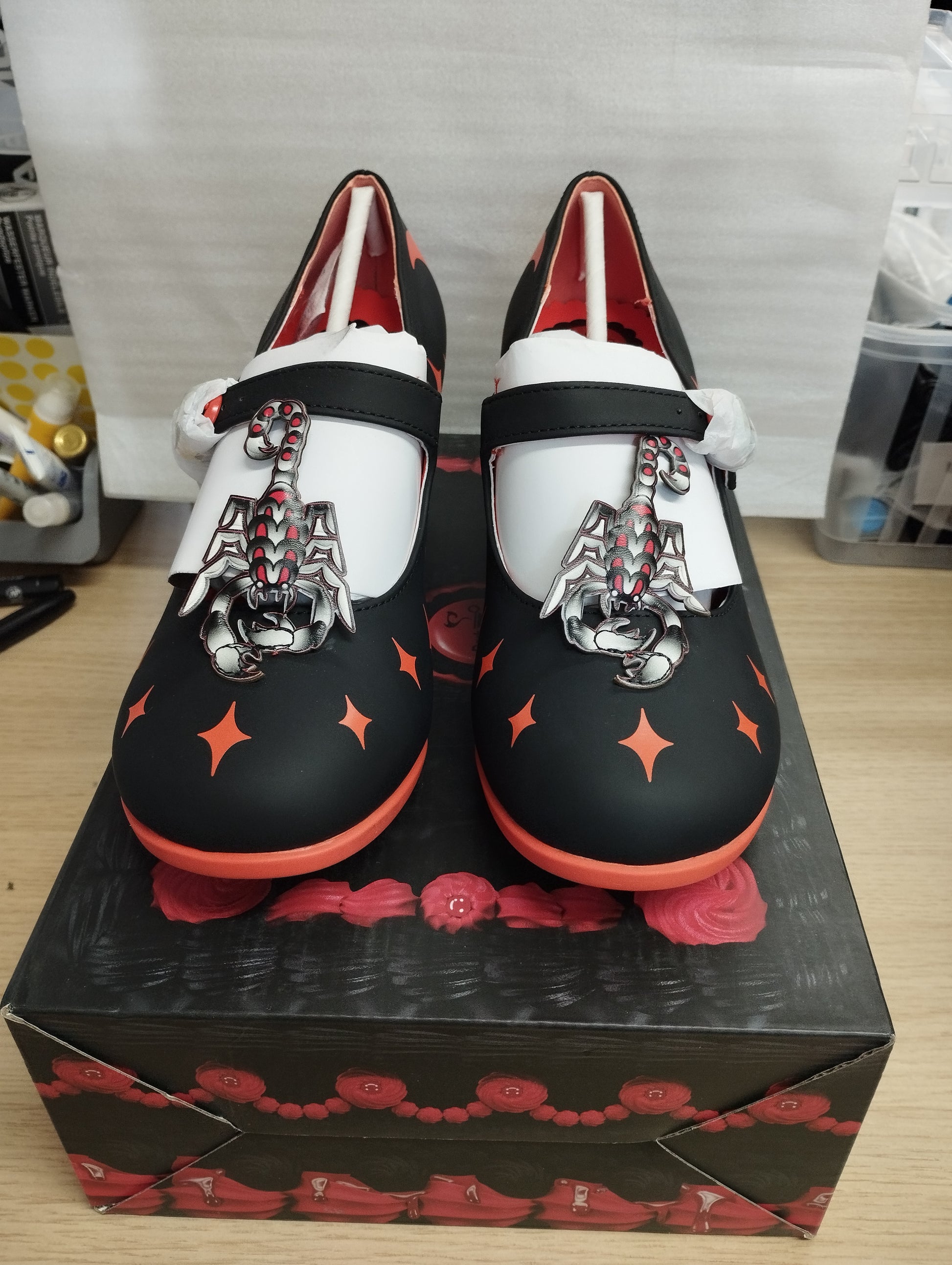 Chocolaticas Mid Heels Scorpio Women's Mary Jane Pump-UK3.5/US6