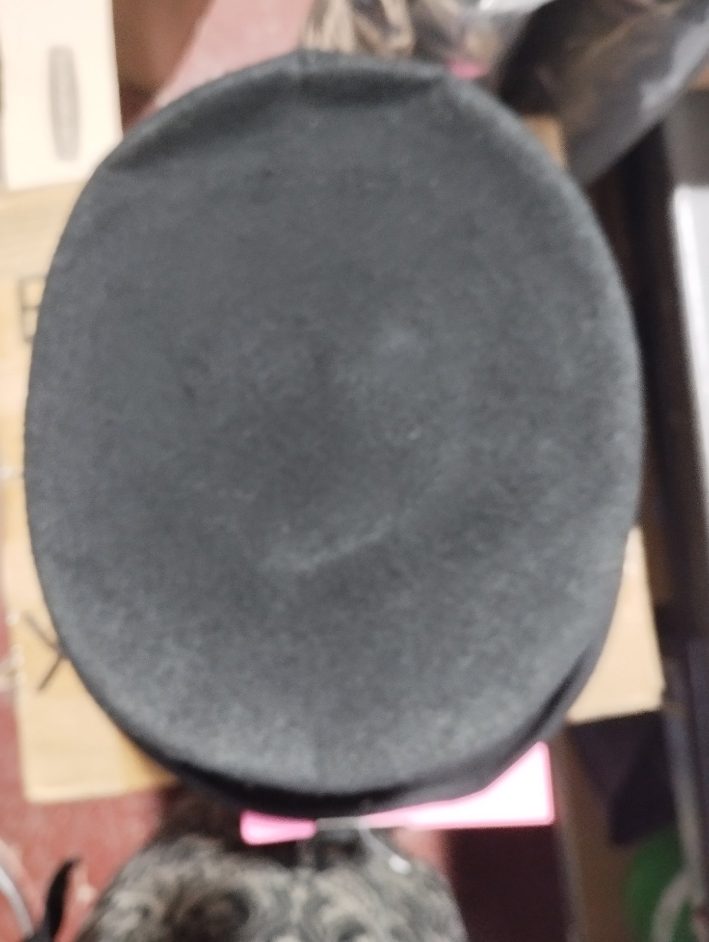 AB HATS 100% Wool hat Black 6"