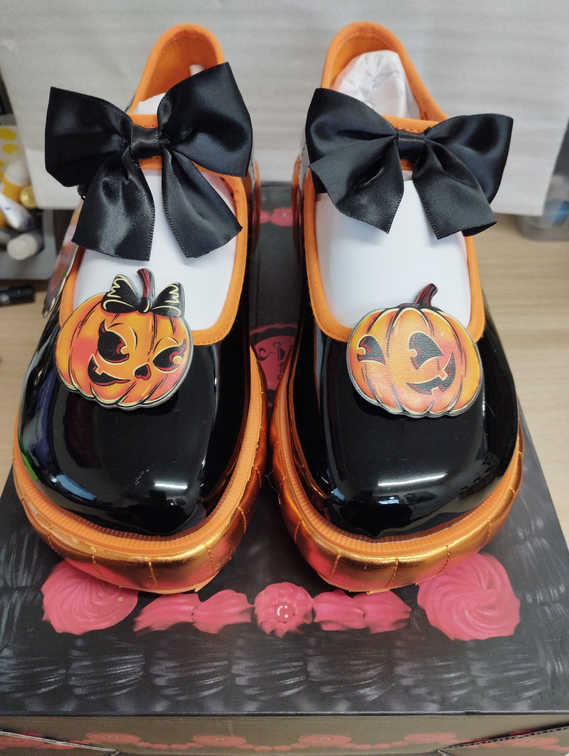 Hot Chocolate Design Pumpkinette-UK2.5/US5