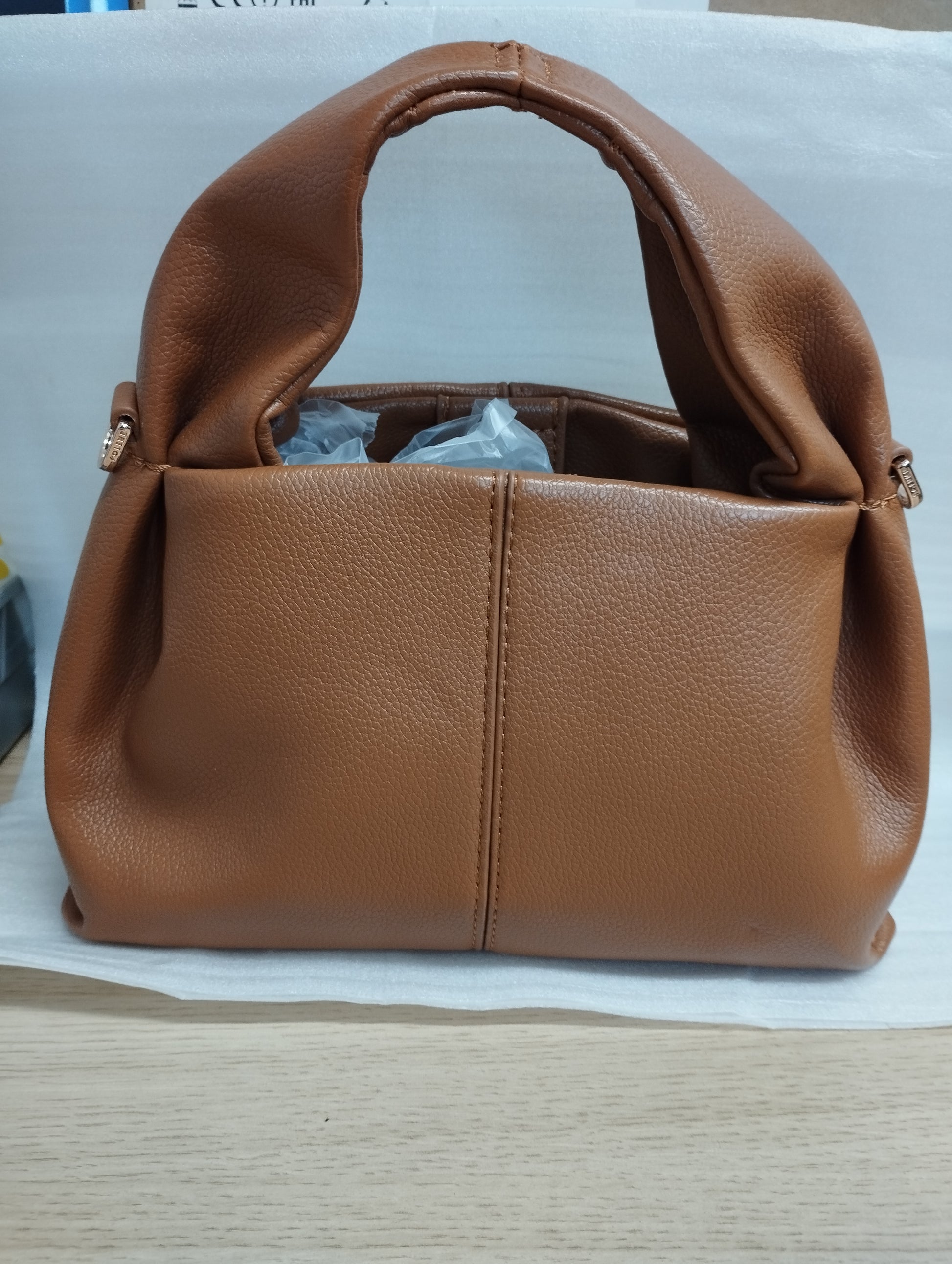 Polene Numéro Neuf Mini Edition Textured Camel