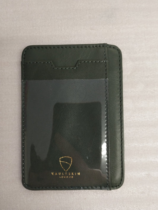Vaultskin BRIXTON Card Holder-GREEN