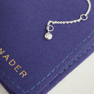 Monica Vinader December Birthstone Chain Necklace-Turquoise